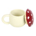 Something Different Enamel Mugs - Mushroom Shaped Mug