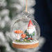 Something Different Indoor Decor - Gnome Glass Dome Hanging Decoration