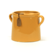 The Satchville Gift company Indoor Plant Pots - Mustard Pot with Handles