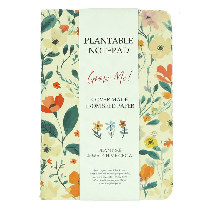 Willsow Journals & Notebooks - A5 - Stitched Willsow Seed Covered Notebook