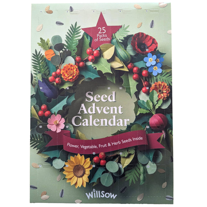 Willsow Novelty Gifts - Willsow Plantable Advent Calendar