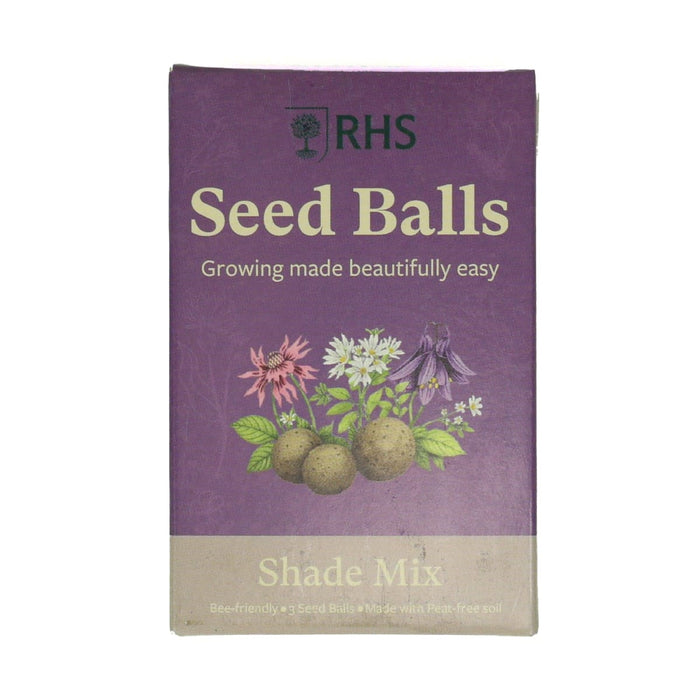 Willsow Plant & Herb Growing Kits - Shade Mix Seed Balls by Willsow - RHS Endorsed