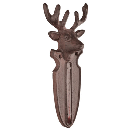 World of Weather Decor - Stag Thermometer
